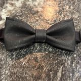 Noeud papillon en liège Noir